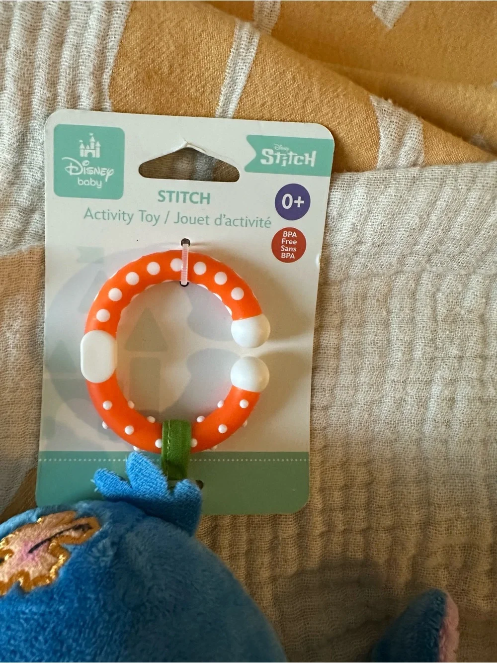 NWT Disney Baby Stitch Activity Toy